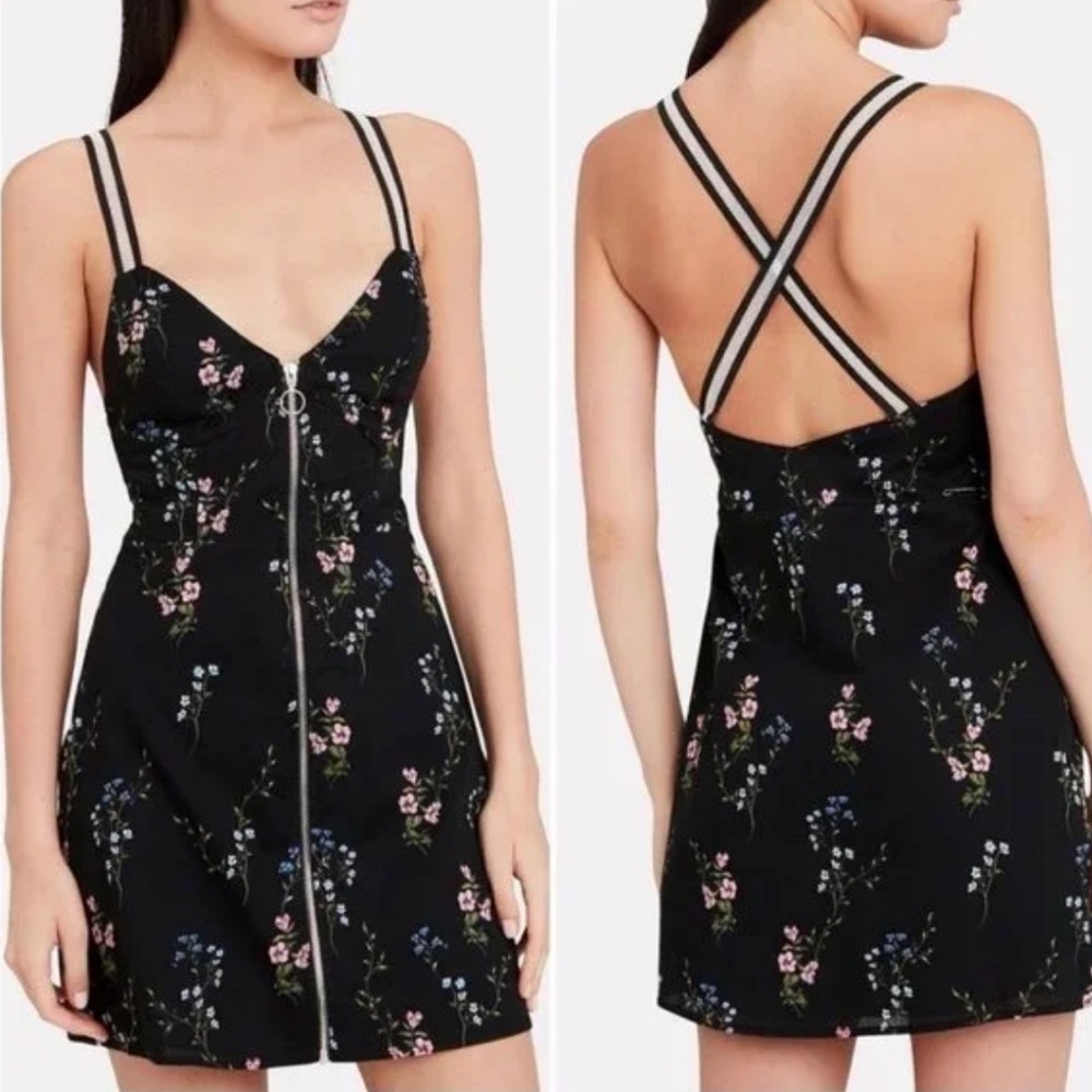 For Love and Lemons zip up dress